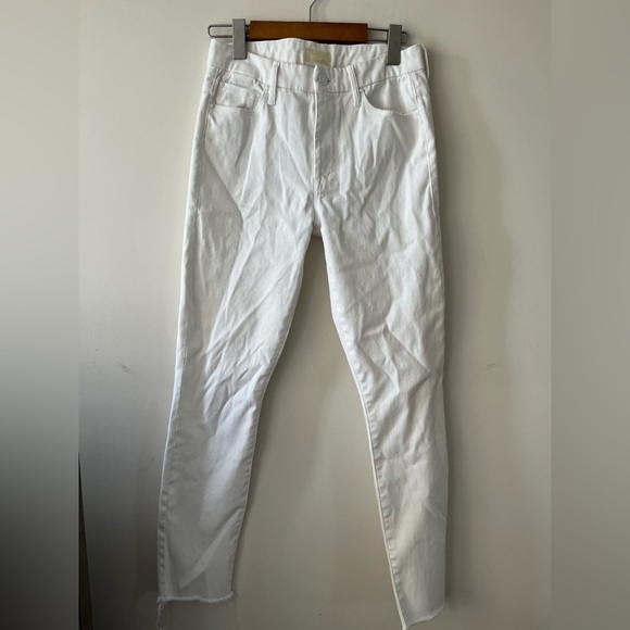 MOTHER - Looker Ankle Fray Glass Slipper 27 - Picture 4 of 14